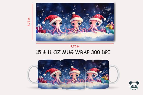 Creating a Unique Holiday Gift: A Guide to the Christmas Squid Mug Wrap