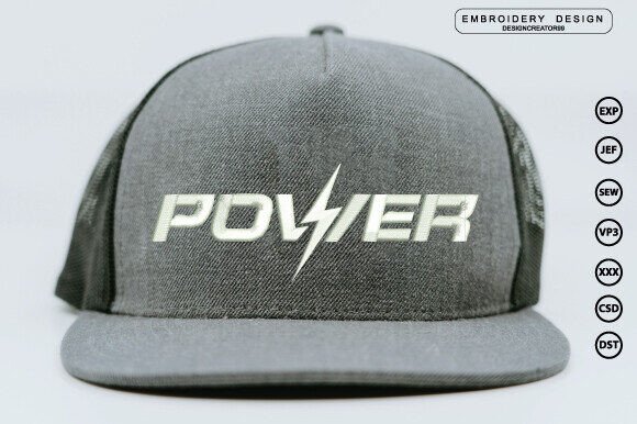Power 3D Embroidery Design: Elevating Textiles with Dimensional Flair