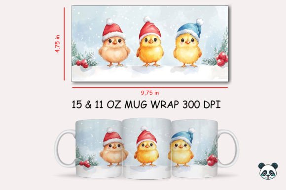 Transform Your Holiday Gifts with the Festive Christmas Chicken Mug Wrap 1